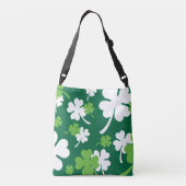 Sac Ajustable Trèfle vert à quatre feuilles. Saint-Patrick (Dos)