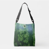 Sac Ajustable Trendy Watermelon Fruit Rind Monogramme Vert (Devant)
