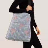 Sac Ajustable Triangle Mauve (De près)