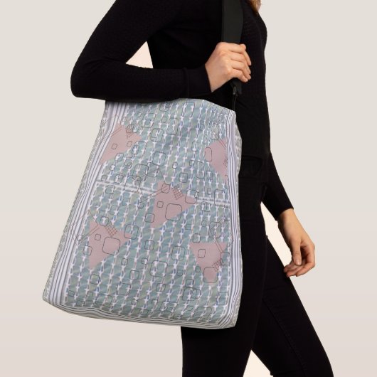 Sac Ajustable Triangle Mauve (De près)