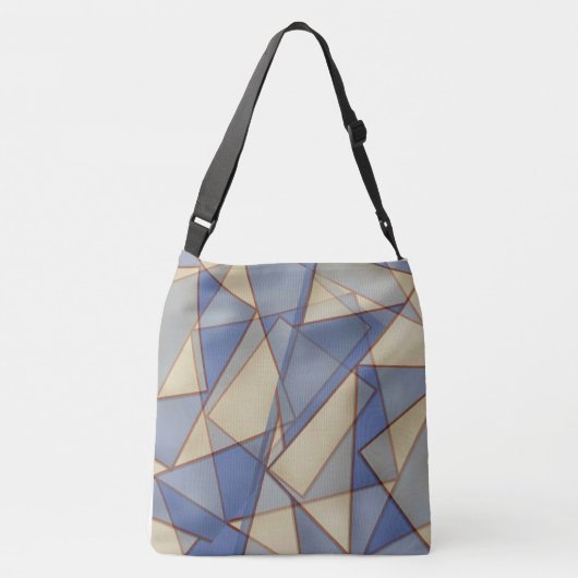 Sac Ajustable Triangle tridimensionnel pourpre (Dos)