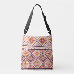 Sac Ajustable Tribal Aztec rayé Arrière - plan sans couture