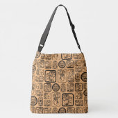 Sac Ajustable Tribal MAYA ancien masque motif 1 (Dos)