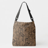 Sac Ajustable Tribal MAYA ancien masque motif 1 (Devant)