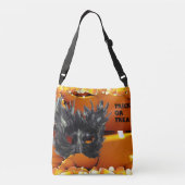 Sac Ajustable Trick ou Traite Masque gothique (Dos)