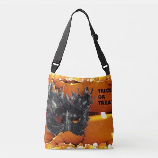 Sac Ajustable Trick ou Traite Masque gothique (Devant)