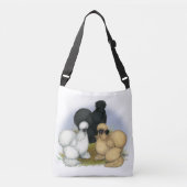 Sac Ajustable Trio de Silkie (Devant)