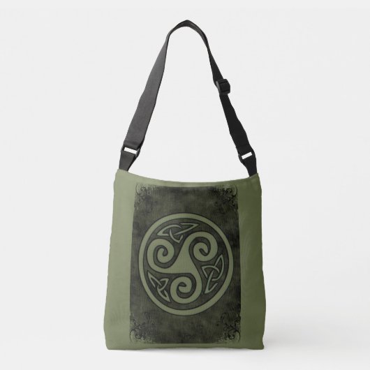 Sac Ajustable Triskele celtique ou Triskelion (Devant)
