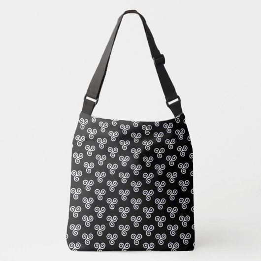 SAC AJUSTABLE TRISKELION TRIPLE CELTIQUE SPIRAL (Devant)