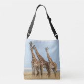Sac Ajustable Trois girafes posant (Dos)
