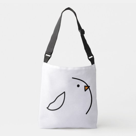 Sac Ajustable Trois oiseaux sur le fil (Devant)