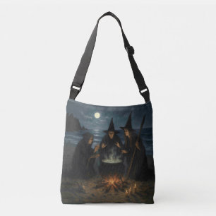 Sac Ajustable Trois Sorcières Brew Cauldron Pleine lune Beach