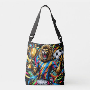 Sac Ajustable Trophée de football de champion de soccer Lion Vic