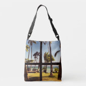 Sac Ajustable Tropical Fiji Beach Scène cbbcna (Dos)