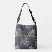 Sac Ajustable Tulipe Saules Motif Bleu Floral de William Morris (Dos)