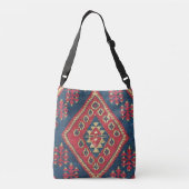 Sac Ajustable Turc Kilim Tapis tapis Antique Rouge Bleu (Dos)