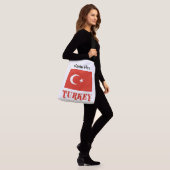 Sac Ajustable Turquie Drapeau turc Personnalisation rouge (Sur le modèle)