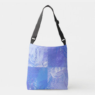 Sac Ajustable Turquoise et violet Abstrait