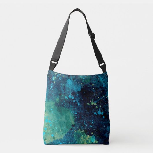 Sac Ajustable Turquoise et Yellow (Devant)
