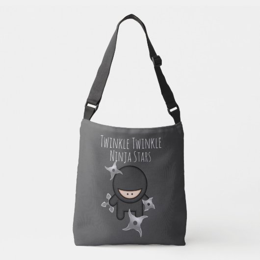 Sac Ajustable Twinkle Ninja Stars (Devant)