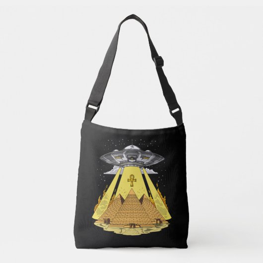 Sac Ajustable UFO antique de pyramides égyptiennes étrangères (Devant)