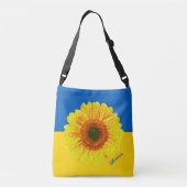 Sac Ajustable Ukraine Tournesol & drapeau ukrainien / Fleur (Dos)