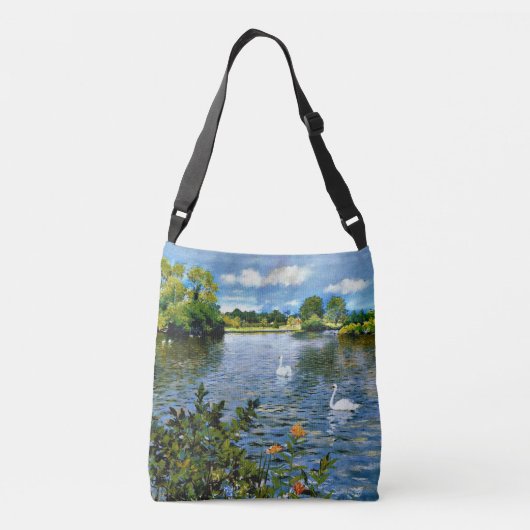 Sac Ajustable Un lac de Long Island, art, (Dos)