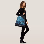 Sac Ajustable Un loup sur la neige (Sur le modèle)