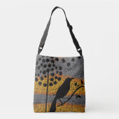 Sac Ajustable Un oiseau parmi les plumes (Dos)
