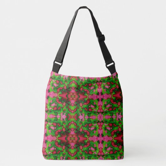 Sac Ajustable Une étude en rose et vert (Devant)