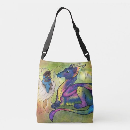 Sac Ajustable Une fille et son dragon (Dos)
