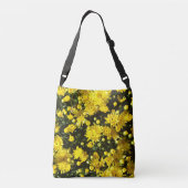 Sac Ajustable Une multitude de chrysanthèmes jaunes (Dos)
