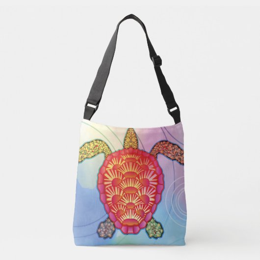 Sac Ajustable une tortue de mer (Devant)