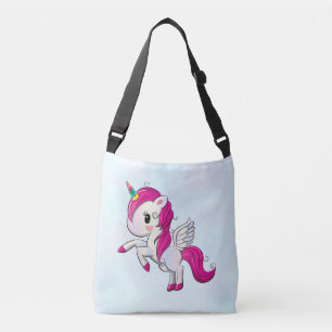 Sac Ajustable Unicorne rose mignonne avec ailes