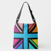 Sac Ajustable Union Jack/Drapeau Multicolore+Noir (Devant)