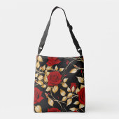 Sac Ajustable Unique Red Roses Fourre-tout (Dos)