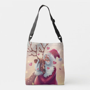 Sac Ajustable Vacances Festive De Père Noël Whimsical Et Reindee