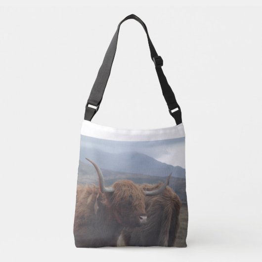 Sac Ajustable Vache de Highland (Devant)