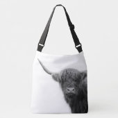 Sac Ajustable Vaches Highland Noir et Blanc #4 (Devant)