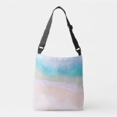 Sac Ajustable Vague, Sable, Citation Motivationnelle De Plage (Devant)