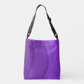 Sac Ajustable Vague violette souple de luxe (Dos)