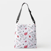 Sac Ajustable Valentine's Hearts Arrow sans couture (Dos)