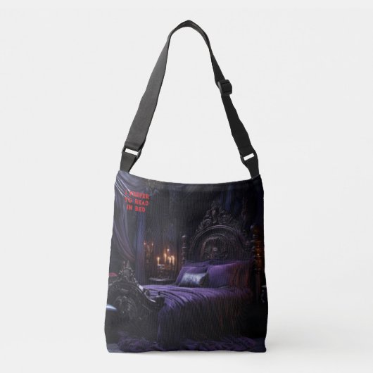 Sac Ajustable Vampire Book Club Dark Romance Ajouter Nom Cadeau (Devant)
