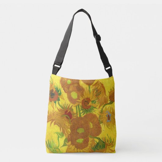 Sac Ajustable Van Gogh Quinze Tournesols Dans Un Vase Art (Devant)