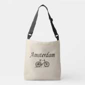 Sac Ajustable Vélo rétro d'Amsterdam (Devant)