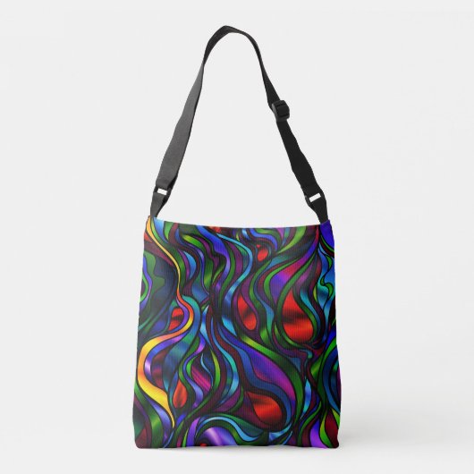 Sac Ajustable Verre Abstrait à tôle psychédélique (Dos)
