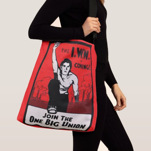 Sac Ajustable Vers 1905 L'IWW est à venir imprimer (De près)