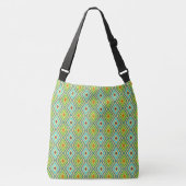 Sac Ajustable Vert Bleu Géométrique Unique (Devant)