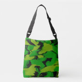 Sac Ajustable Vert et noir ondulés (Devant)