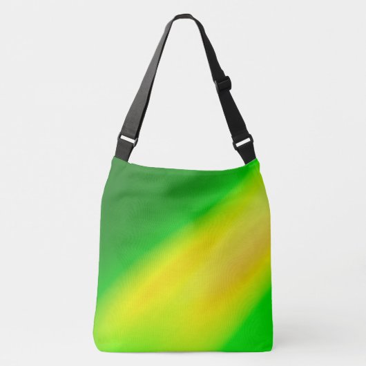 Sac Ajustable Vert Jaune ombre clair de lune Double bande (Devant)